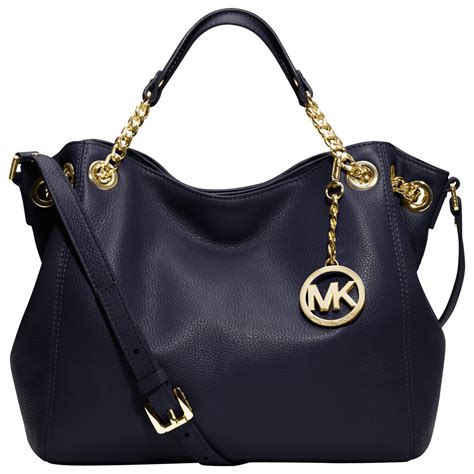 michael kors bag blue navy|Michael Kors royal blue handbag.